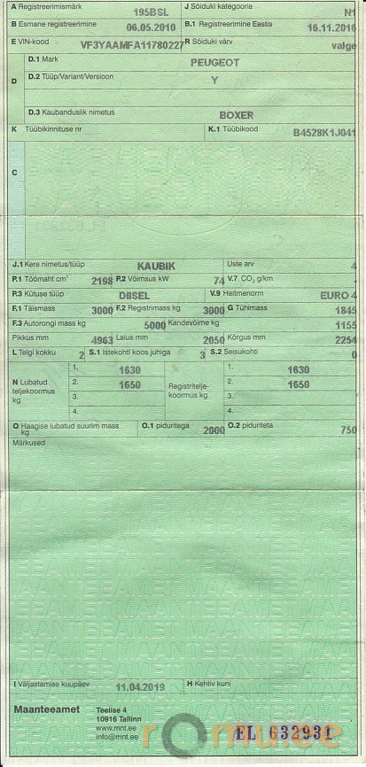 Peugeot Boxer (2010) - Image 10