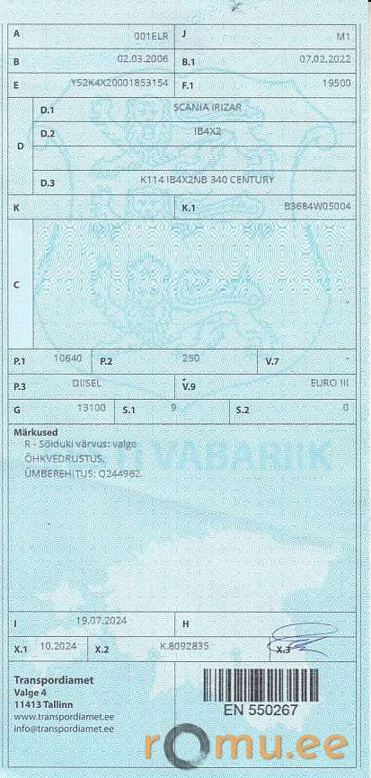 Scania Irizar K114 IB4X2NB 340 Century Camper (2006) — изображение 21