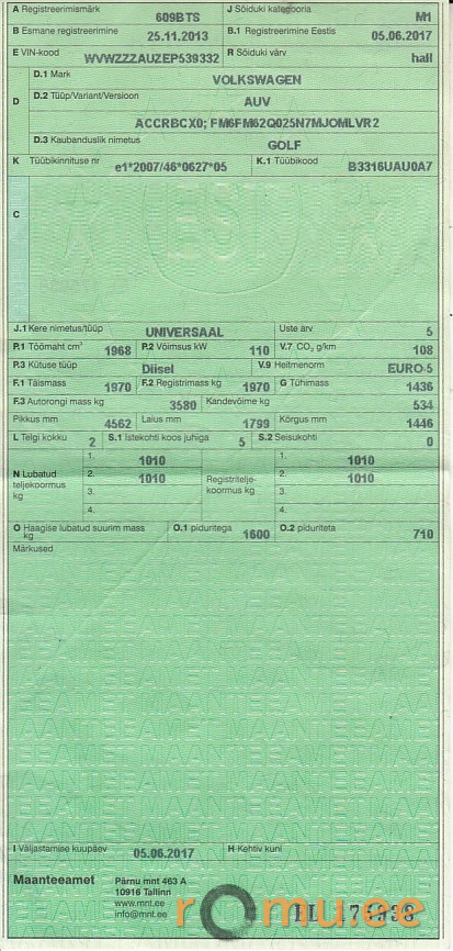 Volkswagen Golf (2013) — изображение 10