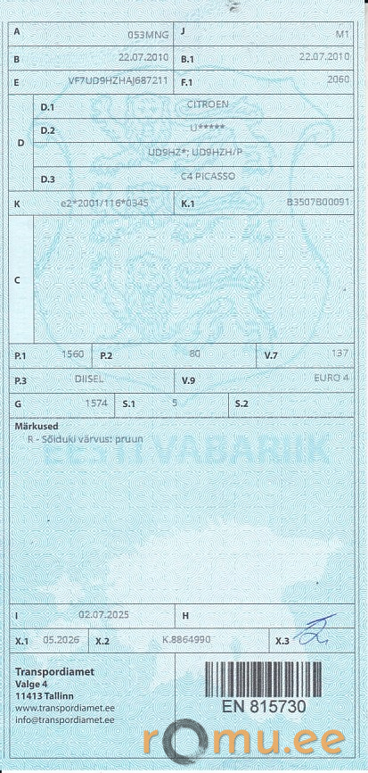 Citroen C4 Picasso (2010) - Image 11