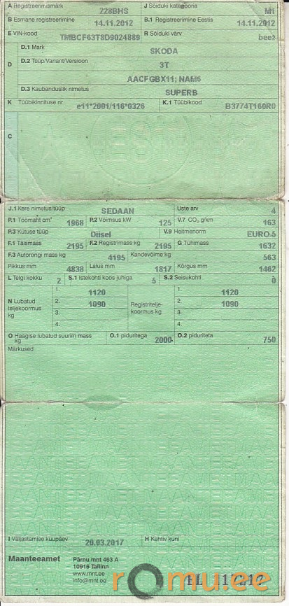 Skoda Superb (2012) - Image 10