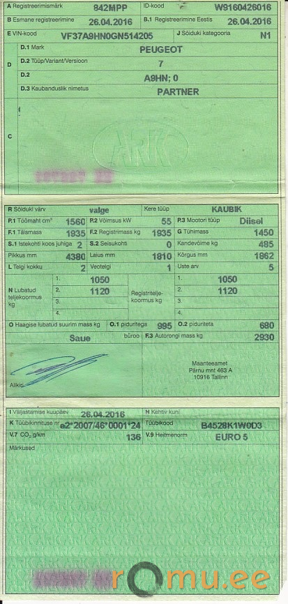 Peugeot Partner (2016) — изображение 11