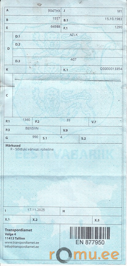 AZLK 407 (1957) - Image 11