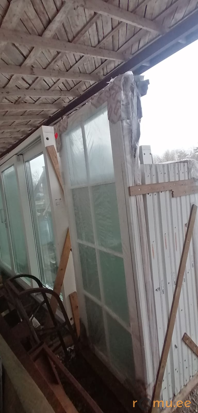 Деревянно-алюминиевое окно