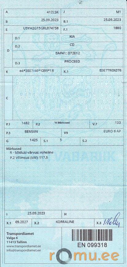 Kia Proceed (2023) - Image 10