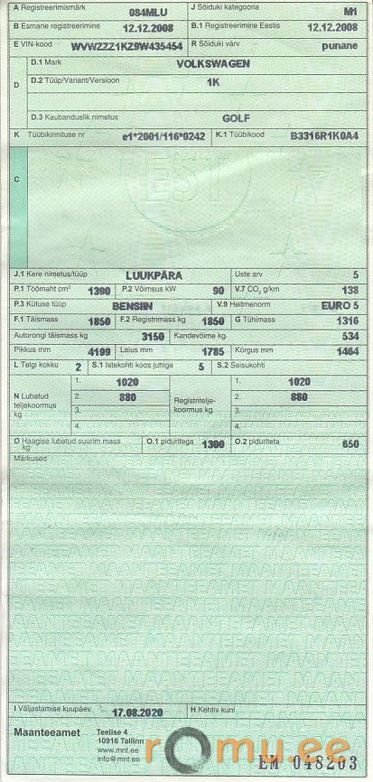 Volkswagen Golf (2008) - Image 9