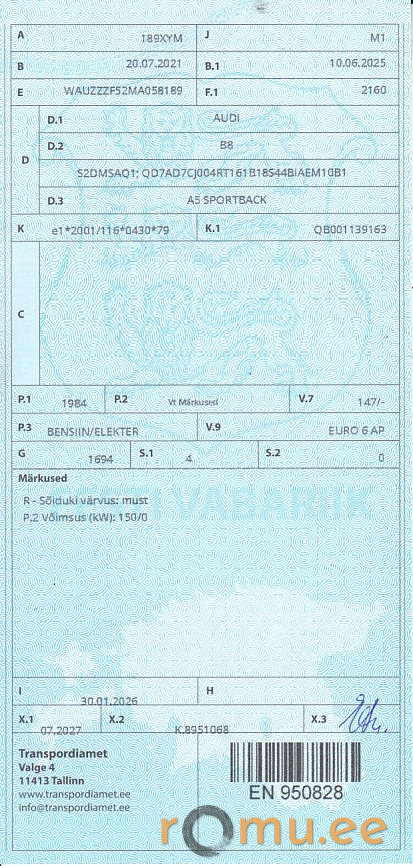 Audi A5 Sportback (2021) — изображение 12