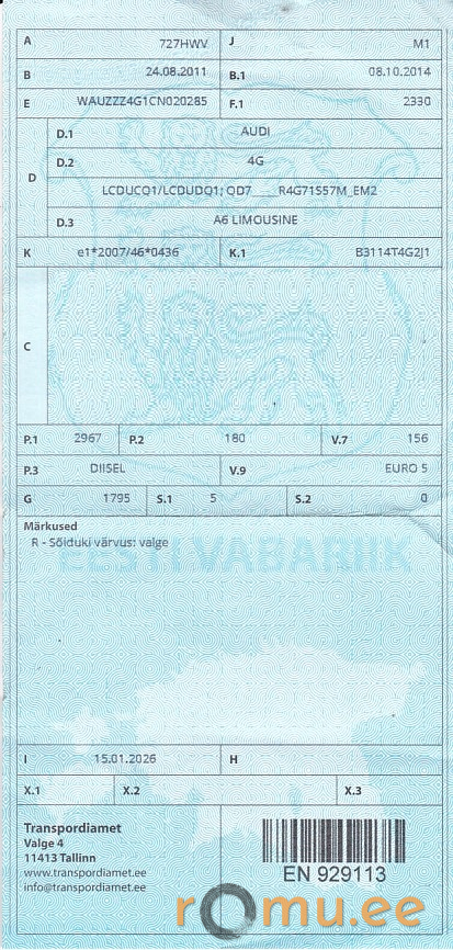 Audi A6 Limousine (2011) — изображение 9