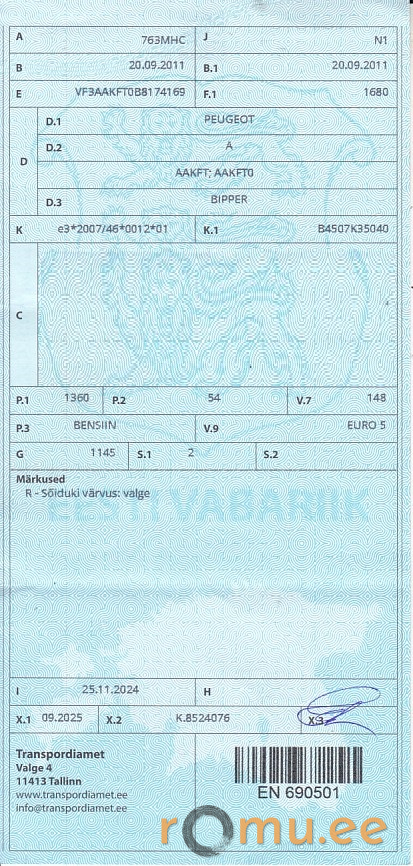 Peugeot Bipper (2011) — изображение 11