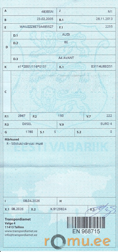 Audi A4 Avant (2005) - Image 9