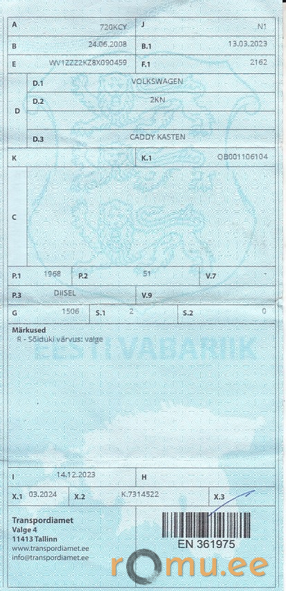 Volkswagen Caddy Kasten (2008) — изображение 10