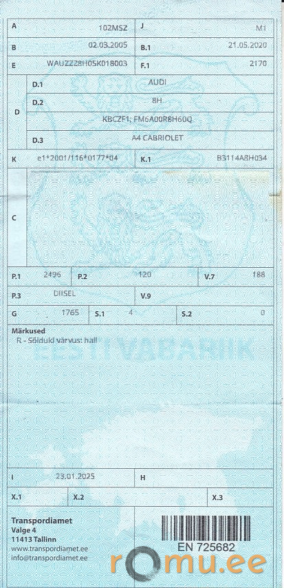 Audi A4 Cabriolet (2005) - Image 11