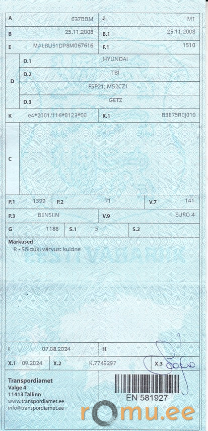 Hyundai Getz (2008) - Image 9