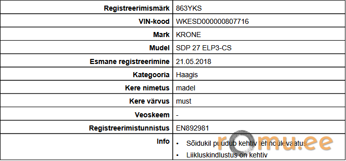 Krone SDP 27 SLP3-CS (2018) - Image 8