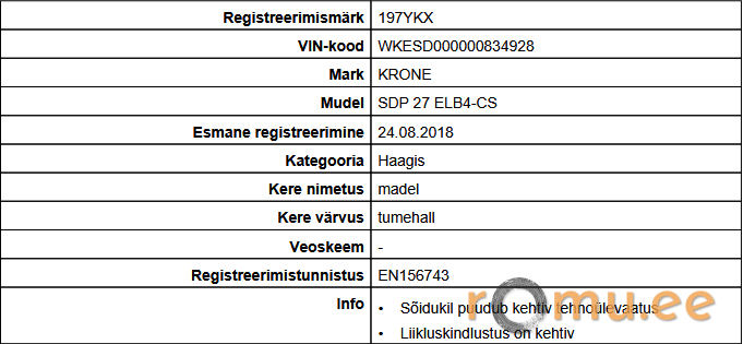 Krone SDP 27 ELB4-CS (2018) — изображение 10