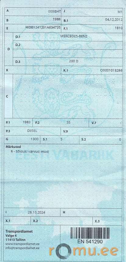 Mercedes-Benz 200d (1988) - Image 7