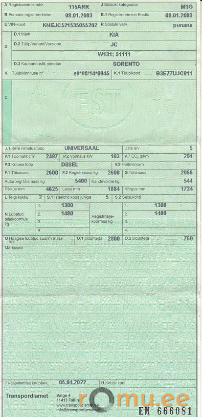 Kia Sorento (2003) - Image 10