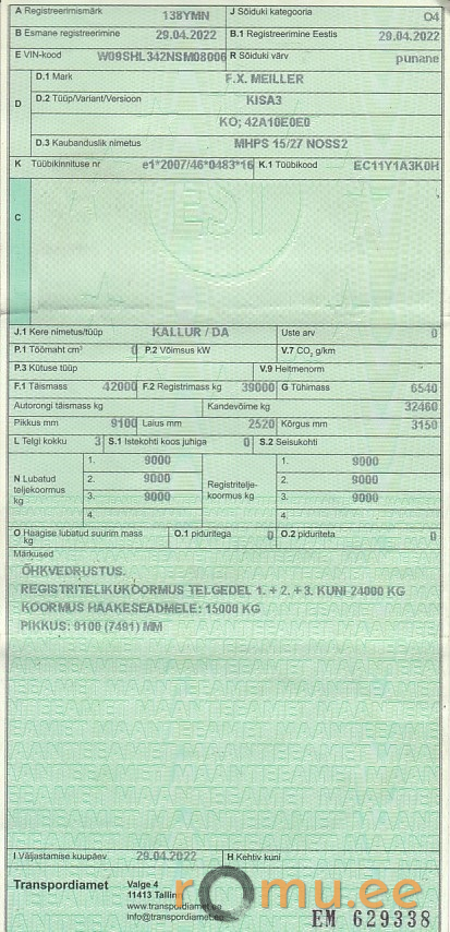 F.X. Meiller MHPS 15/27 MOSS2 (2022) - Image 7